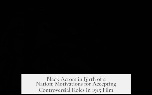 Black Actors in Birth of a Nation: Motivations for Accepting Controversial Roles in 1915 Film