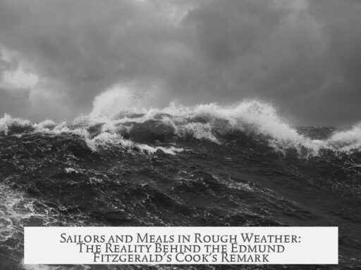 Sailors and Meals in Rough Weather: The Reality Behind the Edmund Fitzgerald's Cook's Remark