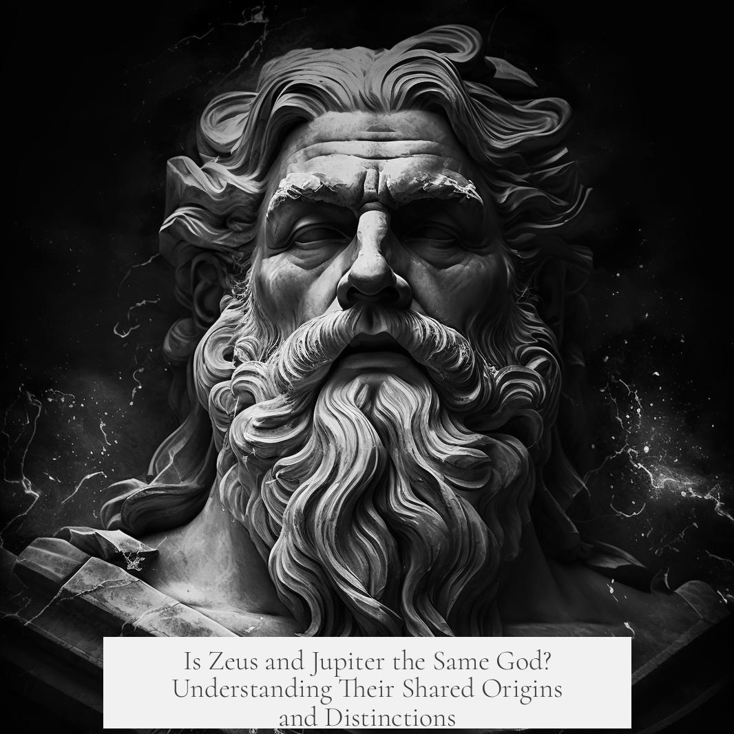 Is Zeus and Jupiter the Same God? Understanding Their Shared Origins and Distinctions