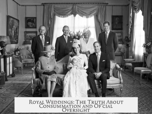 Royal Weddings: The Truth About Consummation and Official Oversight