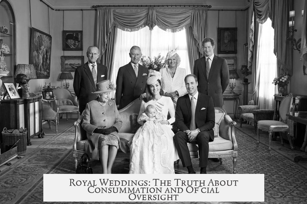 Royal Weddings: The Truth About Consummation and Official Oversight