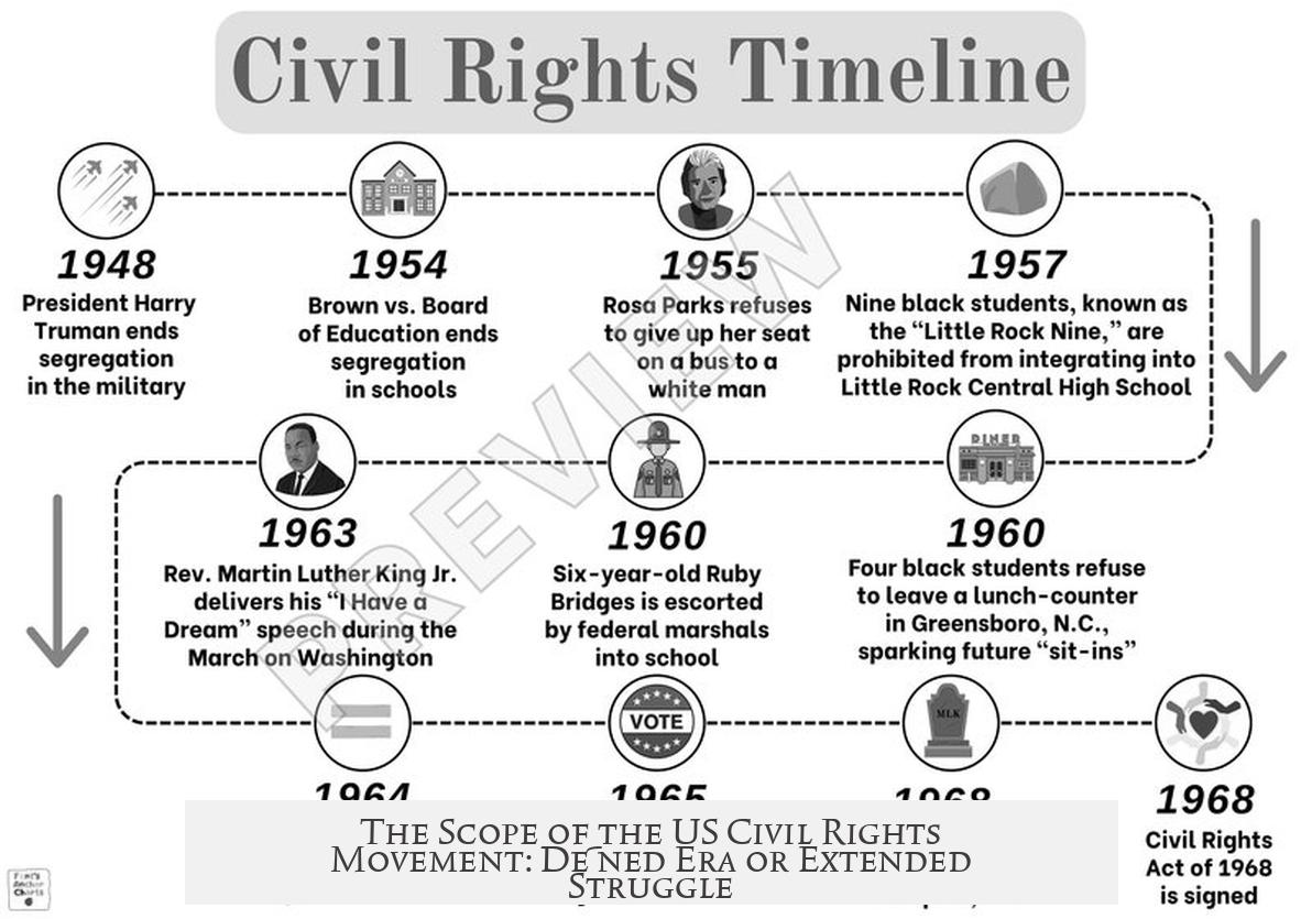 The Scope of the US Civil Rights Movement: Defined Era or Extended Struggle