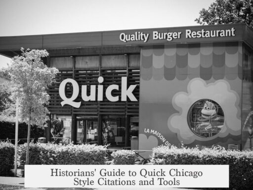 Historians' Guide to Quick Chicago Style Citations and Tools