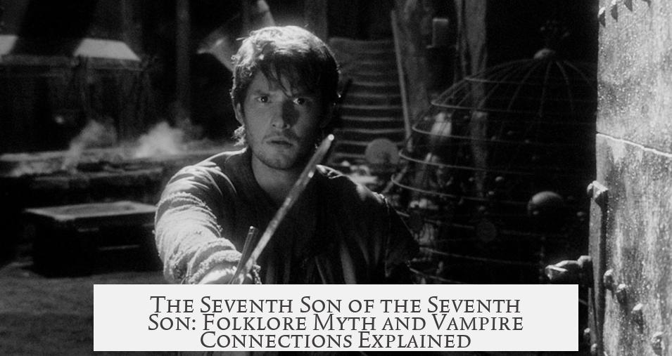 The Seventh Son of the Seventh Son: Folklore Myth and Vampire Connections Explained
