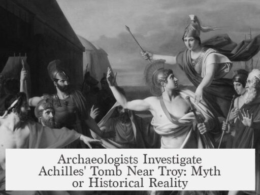 Archaeologists Investigate Achilles' Tomb Near Troy: Myth or Historical Reality