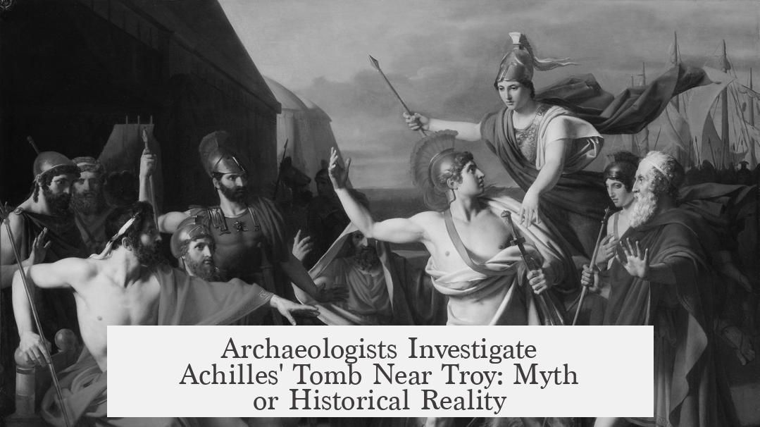 Archaeologists Investigate Achilles' Tomb Near Troy: Myth or Historical Reality