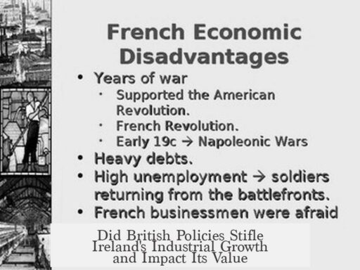 Did British Policies Stifle Ireland's Industrial Growth and Impact Its Value