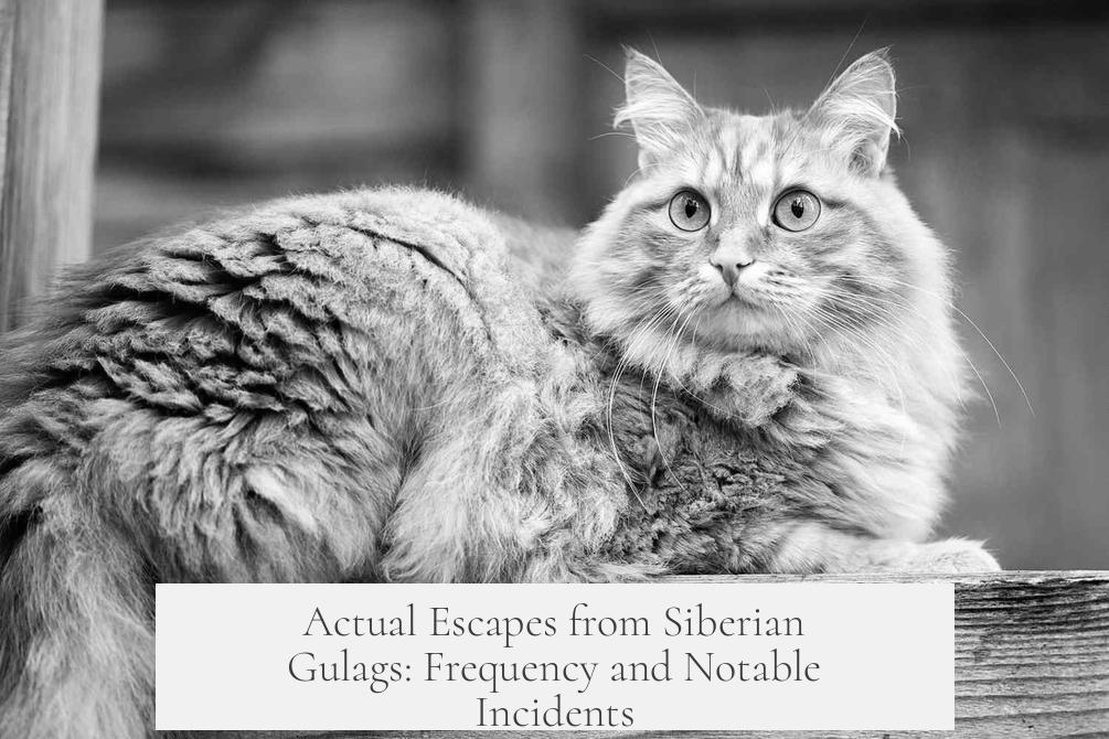 Actual Escapes from Siberian Gulags: Frequency and Notable Incidents