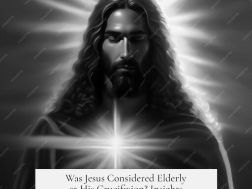 Was Jesus Considered Elderly at His Crucifixion? Insights from Life Expectancy and Social Perceptions