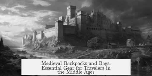 Medieval Backpacks and Bags: Essential Gear for Travelers in the Middle Ages