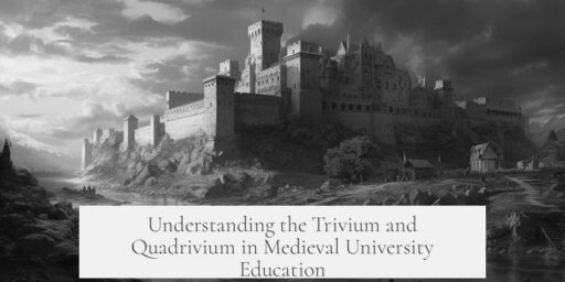 Understanding the Trivium and Quadrivium in Medieval University Education