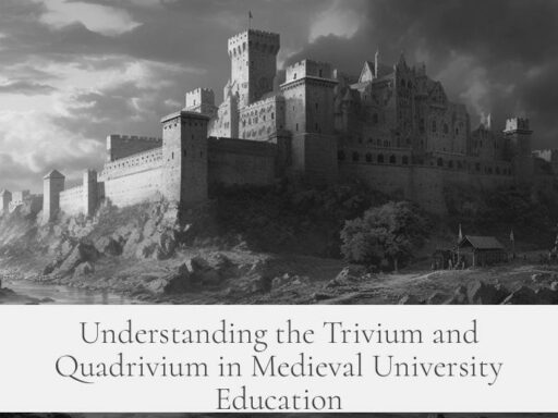 Understanding the Trivium and Quadrivium in Medieval University Education