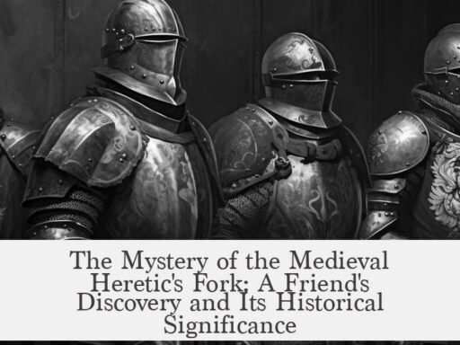 The Mystery of the Medieval Heretic's Fork: A Friend's Discovery and Its Historical Significance