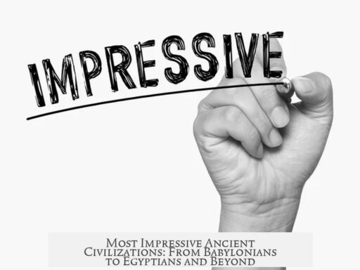 Most Impressive Ancient Civilizations: From Babylonians to Egyptians and Beyond