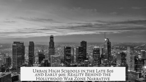 Urban High Schools in the Late 80s and Early 90s: Reality Behind the Hollywood War Zone Narrative