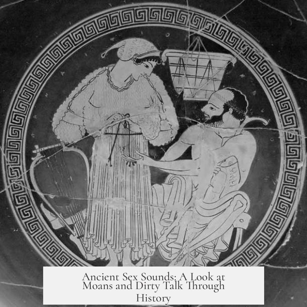 Ancient Sex Sounds: A Look at Moans and Dirty Talk Through History