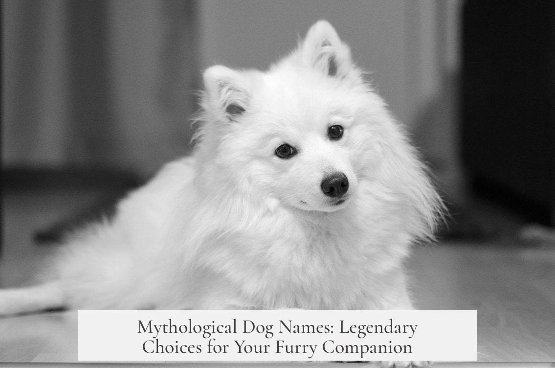 Mythological Dog Names: Legendary Choices for Your Furry Companion