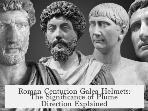 Roman Centurion Galea Helmets: The Significance of Plume Direction Explained