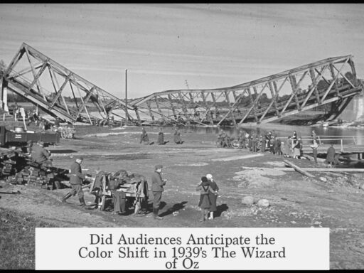 Did Audiences Anticipate the Color Shift in 1939's The Wizard of Oz