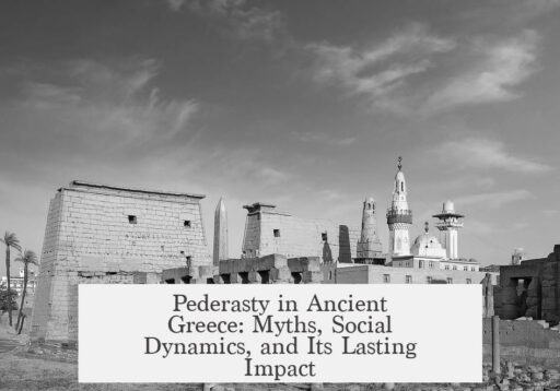 Pederasty in Ancient Greece: Myths, Social Dynamics, and Its Lasting Impact