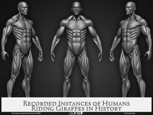 Recorded Instances of Humans Riding Giraffes in History