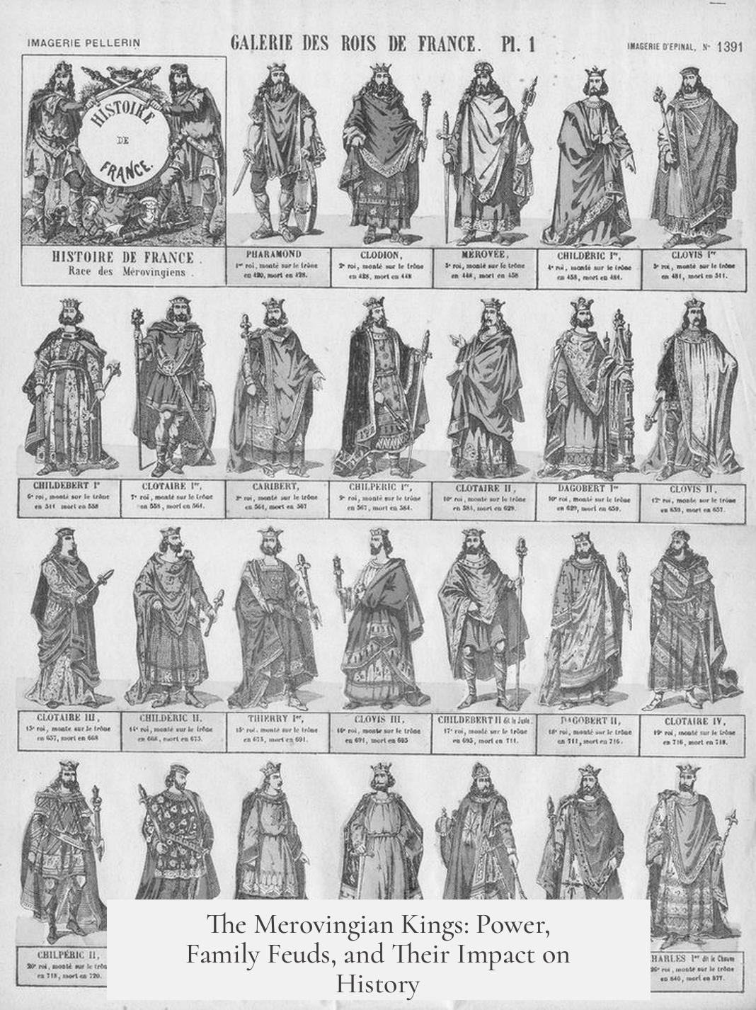 The Merovingian Kings: Power, Family Feuds, and Their Impact on History