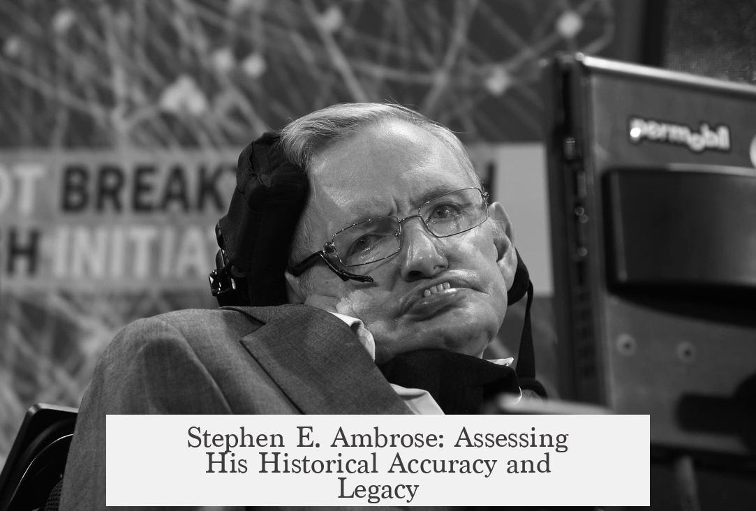 Stephen E. Ambrose: Assessing His Historical Accuracy and Legacy