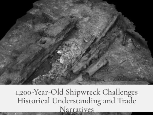 1,200-Year-Old Shipwreck Challenges Historical Understanding and Trade Narratives