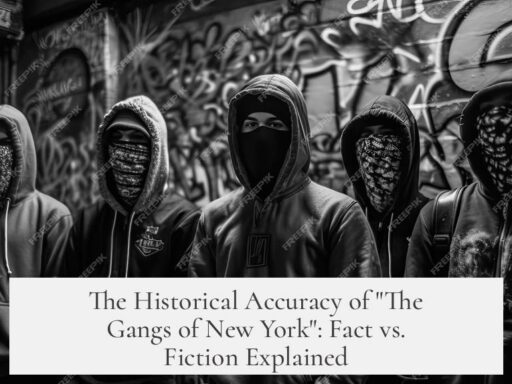 The Historical Accuracy of "The Gangs of New York": Fact vs. Fiction Explained