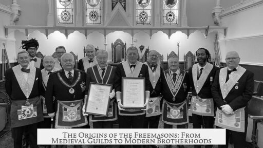 The Origins of the Freemasons: From Medieval Guilds to Modern Brotherhoods