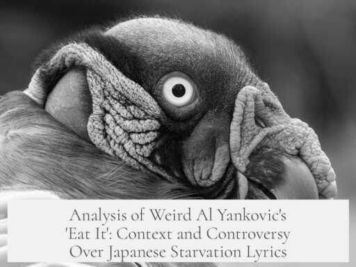 Analysis of Weird Al Yankovic's 'Eat It': Context and Controversy Over Japanese Starvation Lyrics