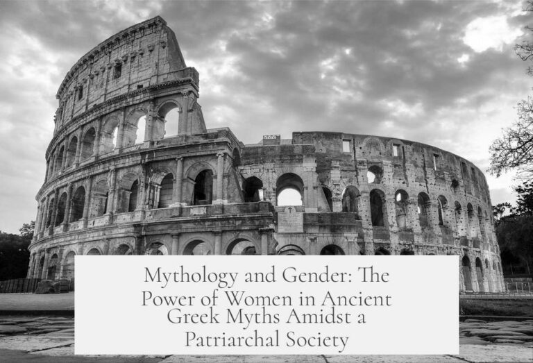 Mythology and Gender: The Power of Women in Ancient Greek Myths Amidst ...