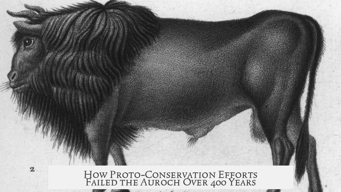 How Proto-Conservation Efforts Failed the Auroch Over 400 Years