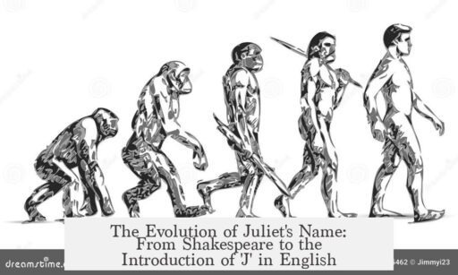 The Evolution of Juliet's Name: From Shakespeare to the Introduction of 'J' in English