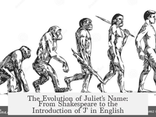 The Evolution of Juliet's Name: From Shakespeare to the Introduction of 'J' in English