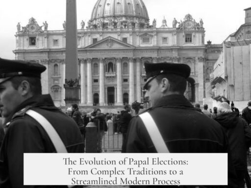 The Evolution of Papal Elections: From Complex Traditions to a Streamlined Modern Process