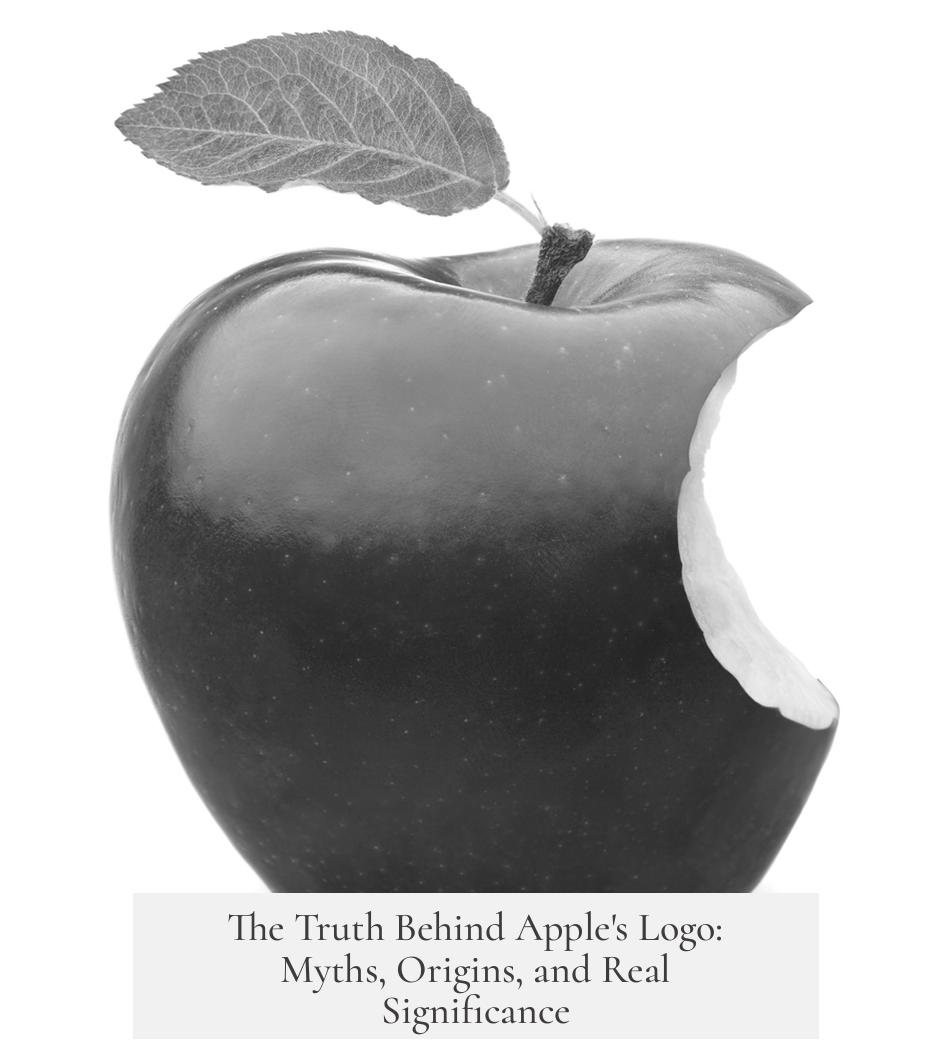 The Truth Behind Apple's Logo: Myths, Origins, and Real Significance