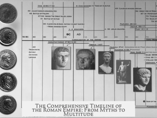 The Comprehensive Timeline of the Roman Empire: From Myths to Multitude