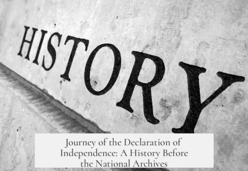 Journey of the Declaration of Independence: A History Before the National Archives