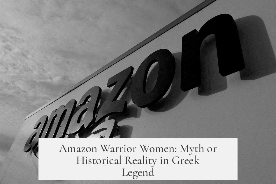 Amazon Warrior Women: Myth or Historical Reality in Greek Legend
