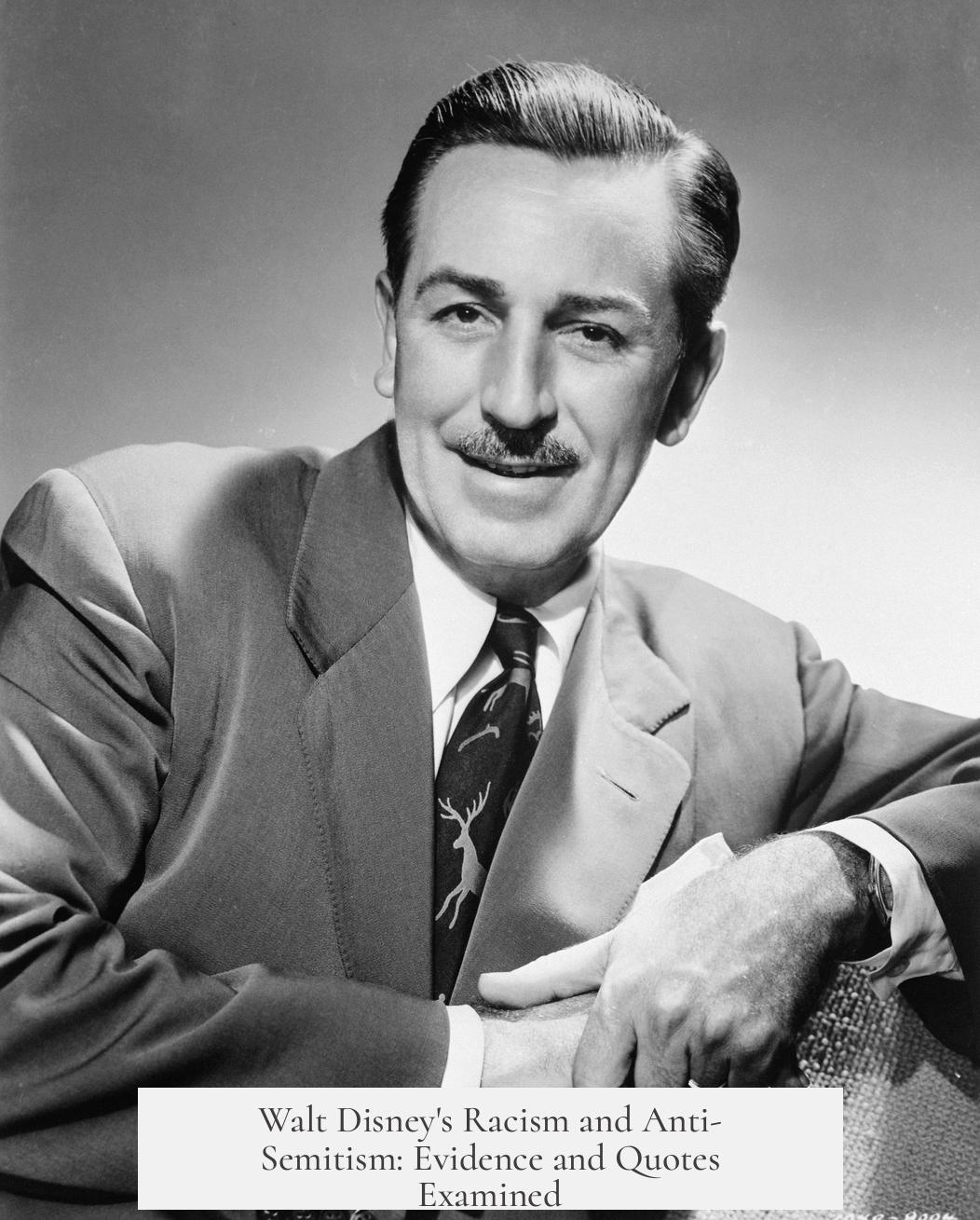 Walt Disney's Racism and Anti-Semitism: Evidence and Quotes Examined