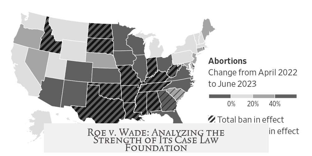 Roe v. Wade: Analyzing the Strength of Its Case Law Foundation