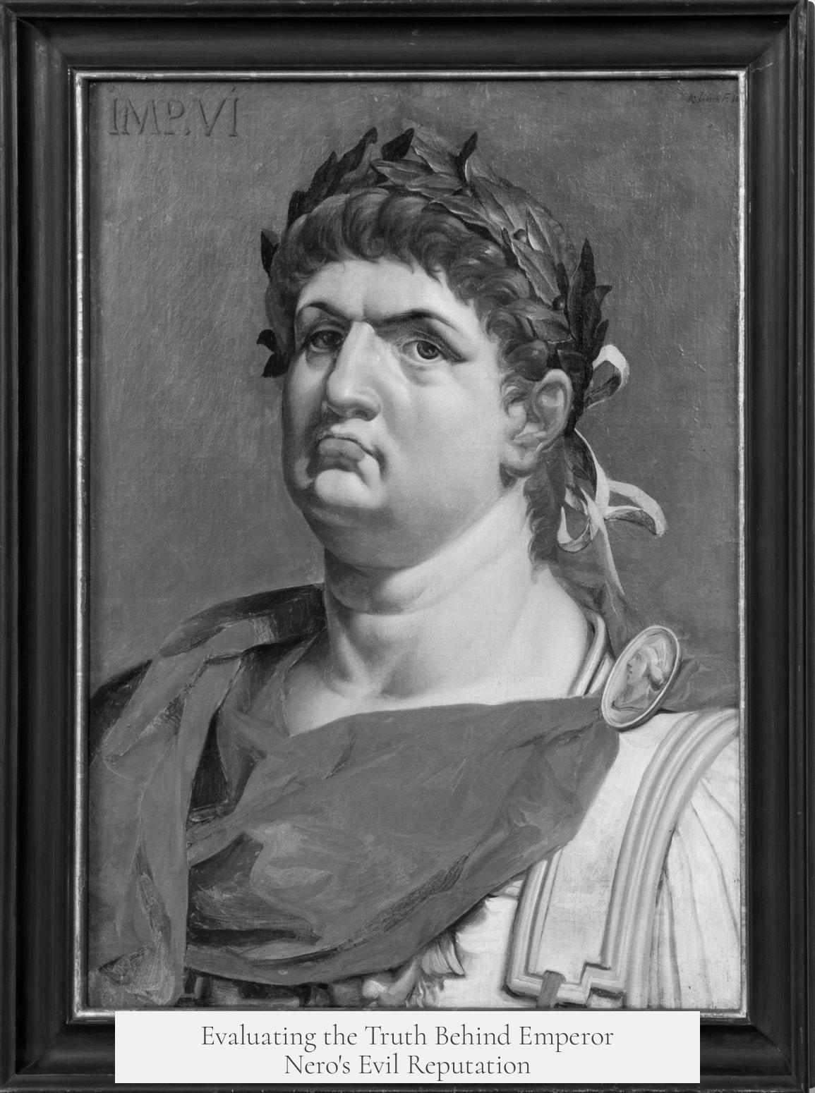 Evaluating the Truth Behind Emperor Nero's Evil Reputation