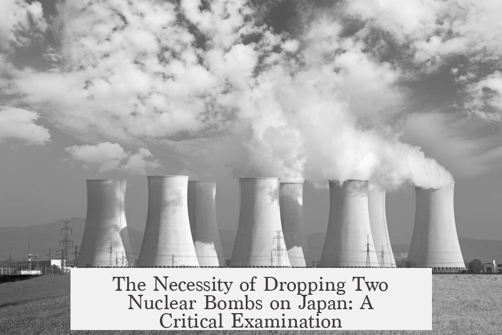 The Necessity of Dropping Two Nuclear Bombs on Japan: A Critical Examination