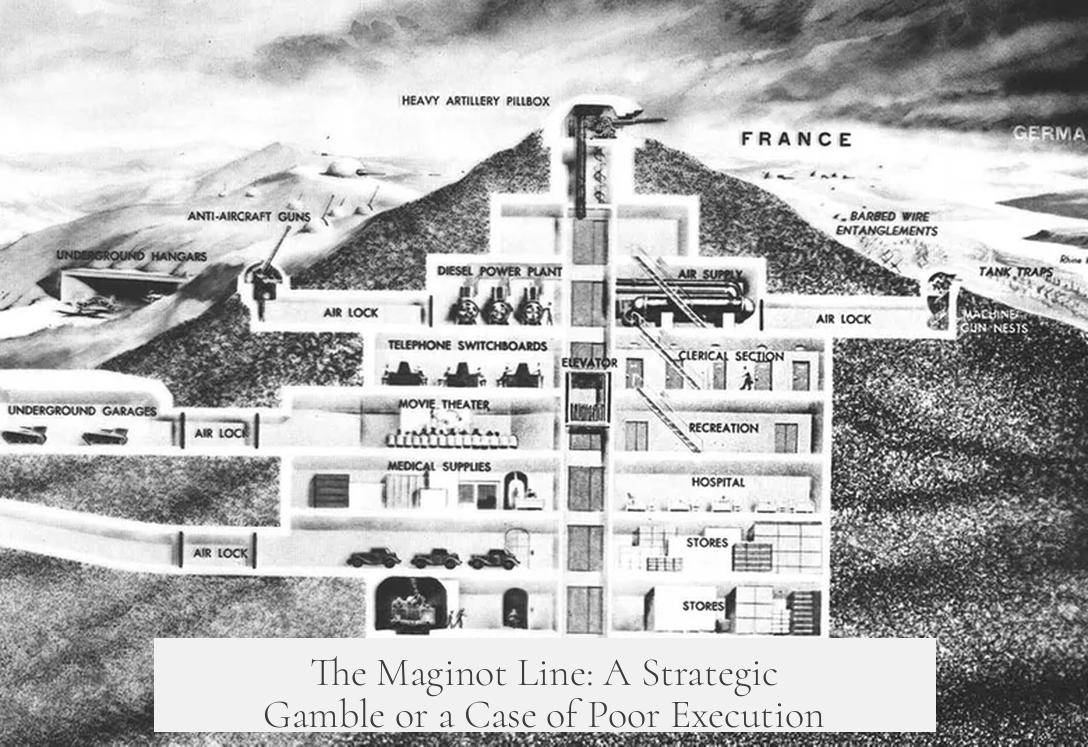 The Maginot Line: A Strategic Gamble or a Case of Poor Execution