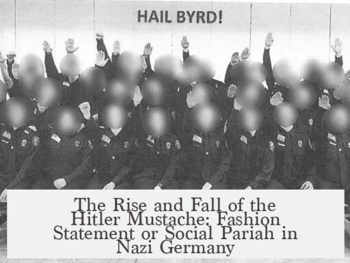 The Rise and Fall of the Hitler Mustache: Fashion Statement or Social Pariah in Nazi Germany