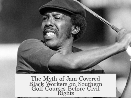 The Myth of Jam-Covered Black Workers on Southern Golf Courses Before Civil Rights