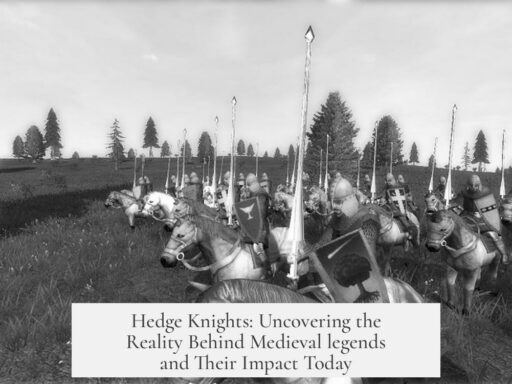 Hedge Knights: Uncovering the Reality Behind Medieval legends and Their Impact Today