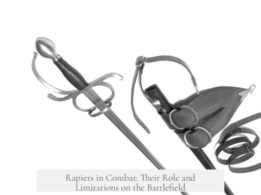 Rapiers in Combat: Their Role and Limitations on the Battlefield