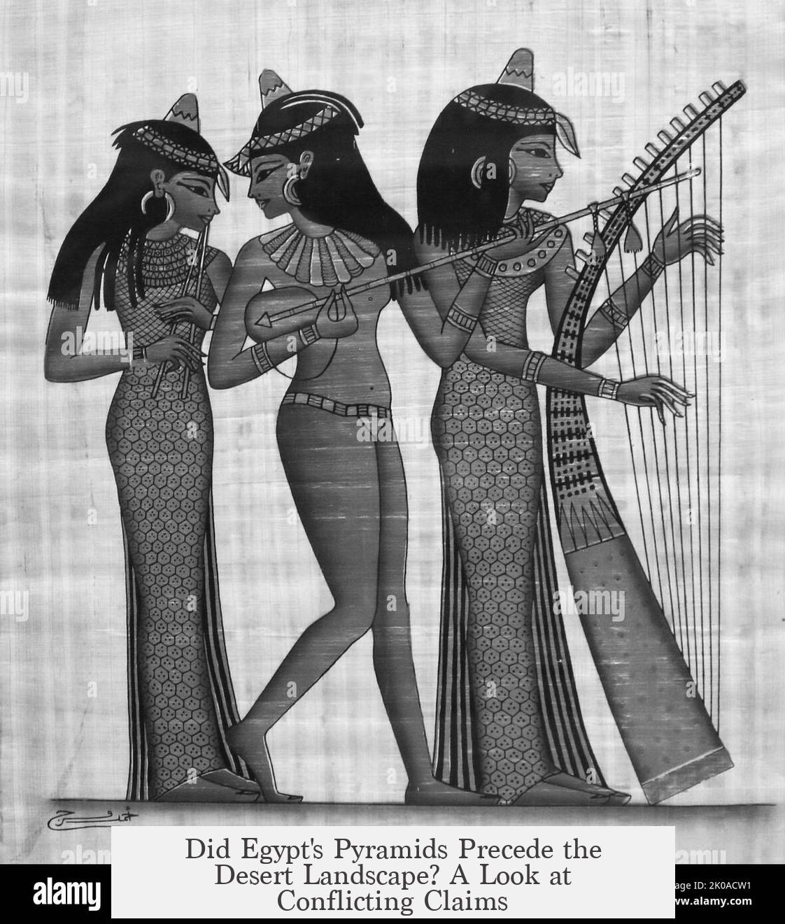 Did Egypt's Pyramids Precede the Desert Landscape? A Look at Conflicting Claims